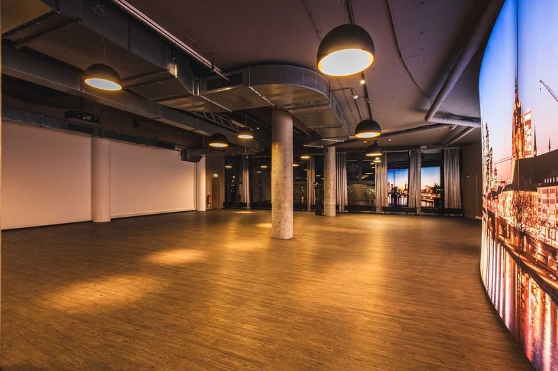 Impression der Eventlocation Westhafen Pier 1 in Frankfurt am Main