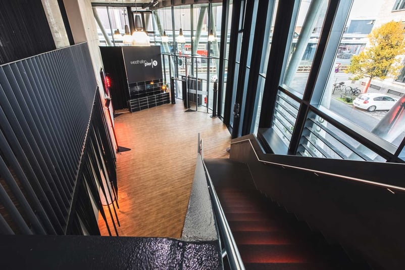 Impression der Eventlocation Westhafen Pier 1 in Frankfurt am Main