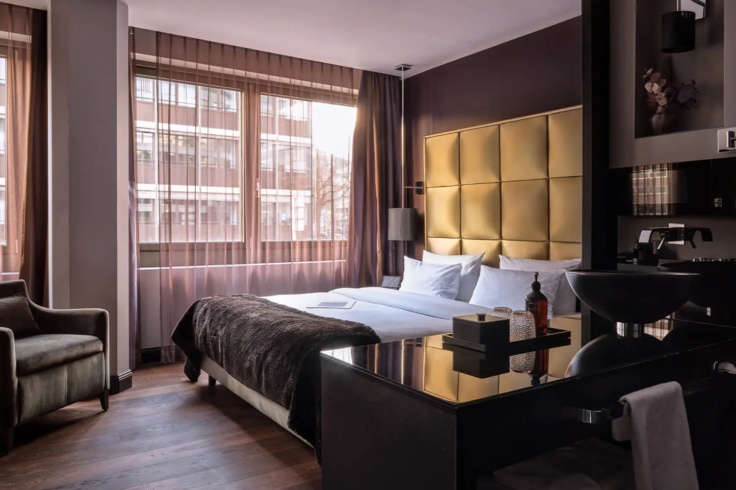 Zimmer im Roomers Frankfurt