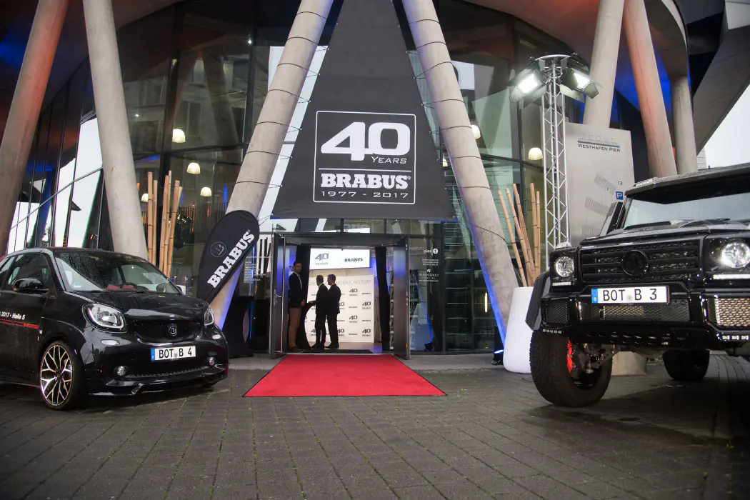 BRABUS Jubiläum mit Fahrzeugpräsentation