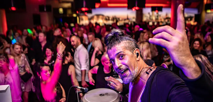 Tanzfläche beim Club Event