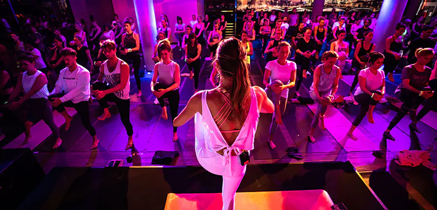 lululemon Techno Asana Yoga Event