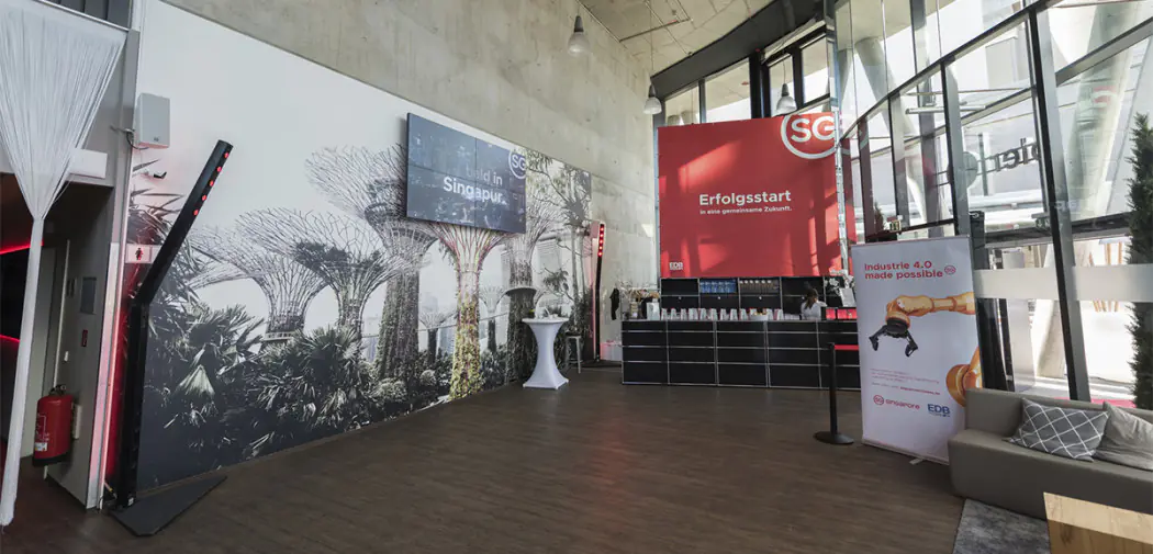 Singapur-Konferenz im Westhafen Pier 1
